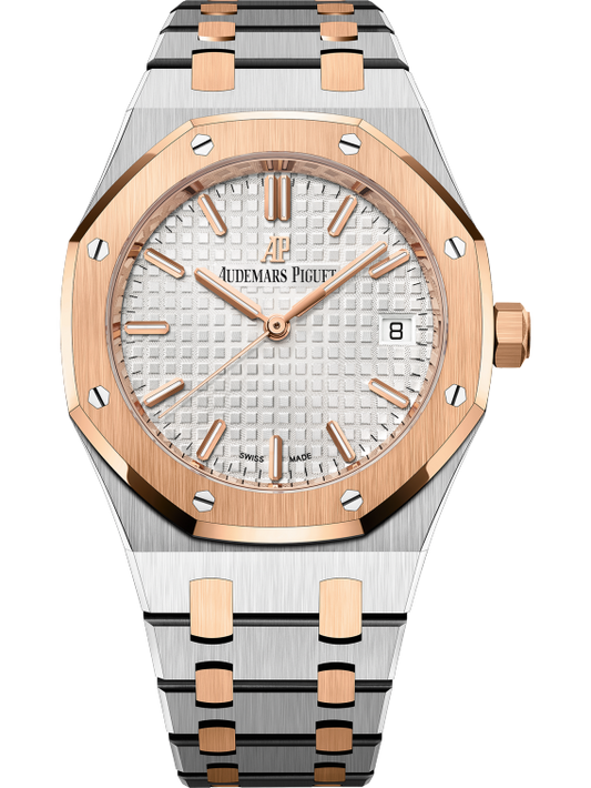 Audemars Piguet Royal Oak Stainless Steel Selfwinding 34 MM - Stainless steel Bracelet - Silver Dial - 77350SR.OO.1261SR.01