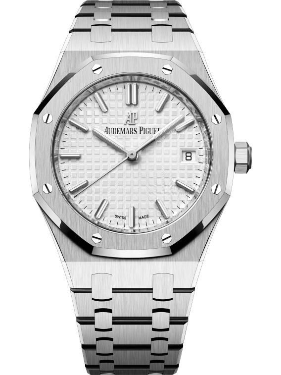 Audemars Piguet Royal Oak Stainless Steel Selfwinding 34 MM - Stainless Steel Bracelet - Silver Dial -  77350ST.OO.1261ST.01