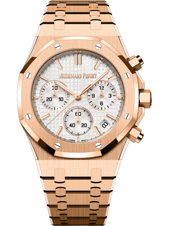 Audemars Piguet - Royal Oak - Chronograph - 41 MM - Rose Gold - 26240OR.OO.1320OR.03 nyc watcher nyc watches