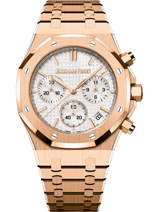 Audemars Piguet - Royal Oak - Chronograph - 41 MM - Rose Gold - 26240OR.OO.1320OR.03 nyc watcher nyc watches