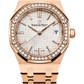 Audemars Piguet Royal Oak Pink Gold Selfwinding 34 MM - Pink Gold Bracelet - Silver Dial - 77351OR.ZZ.1261OR.01