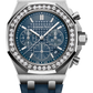 Audemars Piguet Royal Oak Offshore Stainless Steel Selfwinding Chronograph 37 MM - Blue Rubber Strap - Blue Dial - 26231ST.ZZ.D027CA.01