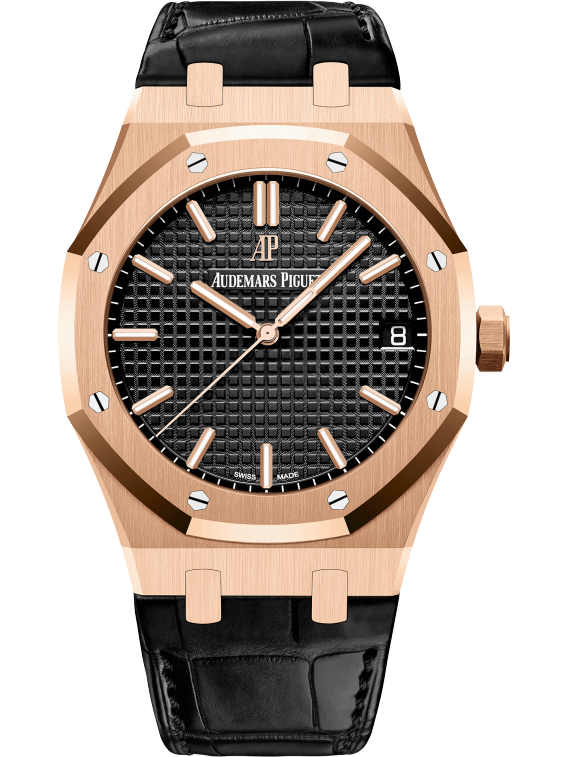 Audemars Piguet - Royal Oak - 41 MM - Rose Gold - 15500OR.OO.D002CR.01  nyc watcher nyc watches