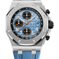 Audemars Piguet Royal Oak Offshore Stainless Steel Selfwinding Chronograph 42 MM - Blue Rubber Strap - Blue Dial - 26238ST.OO.A340CA.01