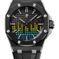 Audemars Piguet Royal Oak Offshore Black Ceramic Selfwinding Music Edition 43 MM - Black Rubber Strap - Black Dial - 15600CE.OO.A002CA.01