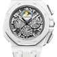 Audemars Piguet - Royal Oak - Perpetual Calendar and Moonphase - 44 MM - White Ceramic - 26582CB.OO.A010CA.01  nyc watcher nyc watches