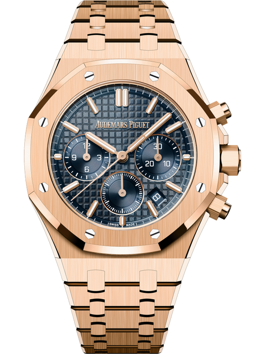 Audemars Piguet - Royal Oak - Chronograph - 38 MM - Rose Gold- 26715OR.OO.1356OR.01  nyc watcher nyc watches