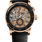 Audemars Piguet Code 11.59 Grande Sonnorie Carillon Supersonnerie Black Ceramic and Pink Gold 41 MM - Black Rubber-Coated Strap - Skeleton Dial - 26397NR.OO.D002KB.01