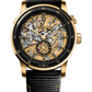 Audemars Piguet Code 11.59 Grande Sonnorie Carillon Supersonnerie Black Ceramic and Yellow Gold 41 MM - Black Rubber-Coated Strap - Skeleton Dial - 26397QA.OO.D002KB.01