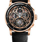 Audemars Piguet Code 11.59 Selfwinding Flying Tourbillon Chronograph Ceramic Case  41 MM - Black Rubber Strap - Black Skeleton Dial - Pink Gold Bezel - 26399NR.OO.D002KB.01