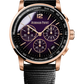 Audemars Piguet Code 11.59 Selfwinding Chronograph Pink Gold 41 MM - Black Rubber Strap - Purple Lacquered Dial - 26393OR.OO.A002KB.02