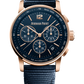 Audemars Piguet Code 11.59 Selfwinding Chronograph Rose Gold 41 MM - Blue Rubber Strap - Blue Lacquered Dial - 26393OR.OO.A027KB.01