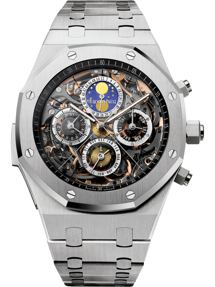 Audemars Piguet Royal Oak Titanium Openworked Grande Complication 44 MM - Titanium Bracelet - Openworked Dial - 26065IS.OO.1105IS.01