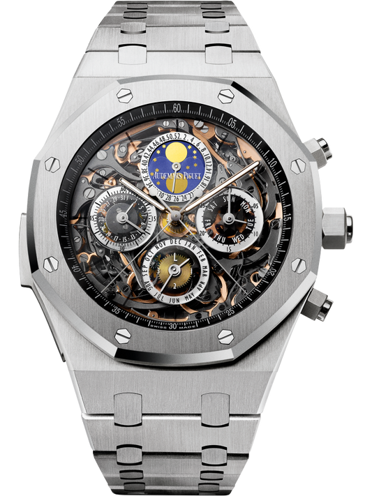 Audemars Piguet Royal Oak Titanium Openworked Grande Complication 44 MM - Titanium Bracelet - Openworked Dial - 26065IS.OO.1105IS.01